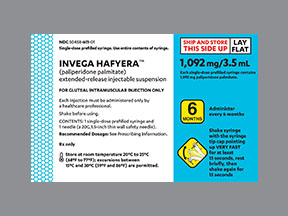 Invega Hafyera Syringe — prescription drug image