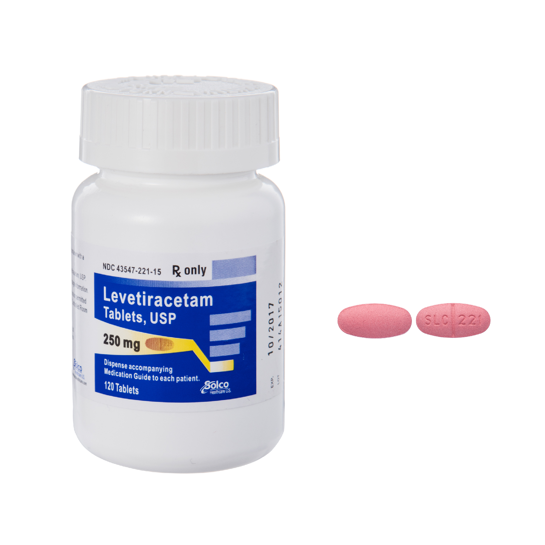 Keppra Bottle — prescription drug image