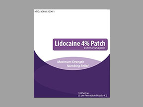 Lidocaine Pain Relief Box — prescription drug image
