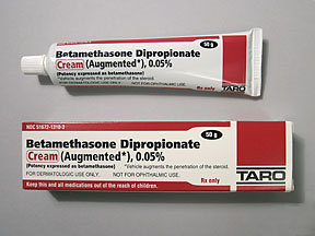 Betamethasone Dipropionate Aug Tube Of Cream — prescription drug image