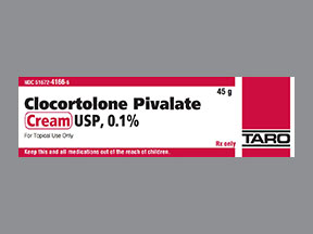 Clocortolone Pivalate Tube Of Cream — prescription drug image