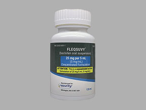 Fleqsuvy Bottle — prescription drug image