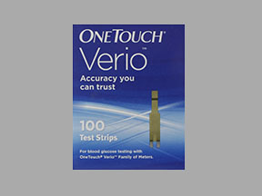 Onetouch Verio Box — prescription drug image