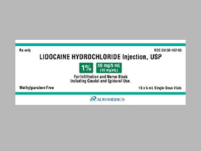 Lidocaine Hcl (Pf) Vial — prescription drug image