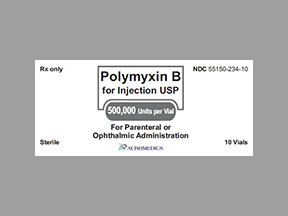 Polymyxin B Sulfate Solution Reconstituted — prescription drug image
