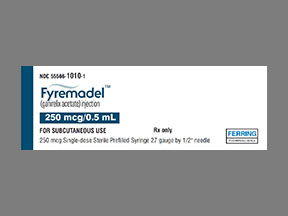 Fyremadel Syringe — prescription drug image