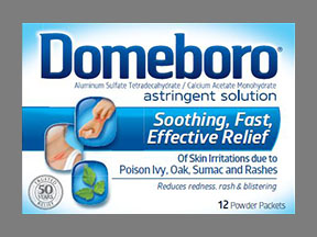 Domeboro Box — prescription drug image