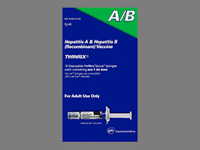 Twinrix Syringe — prescription drug image