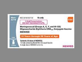 Menveo Vial — prescription drug image