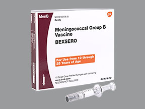 Bexsero Syringe — prescription drug image
