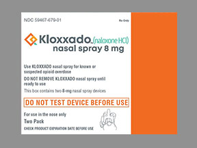 Kloxxado Box — prescription drug image