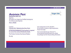 Avonex Pen Box — prescription drug image