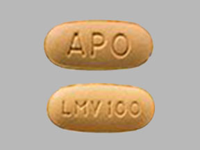 Lamivudine Tablet — prescription drug image