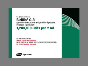 Bicillin C-R Syringe — prescription drug image