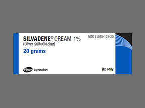 Silvadene Tube — prescription drug image