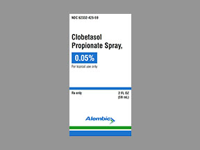 Clobetasol Propionate Spray Btl — prescription drug image