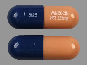 Vancocin Capsule — prescription drug image