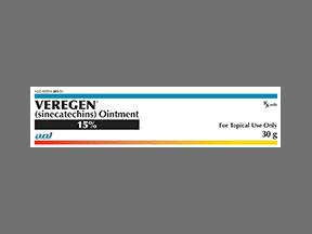 Veregen Tube — prescription drug image