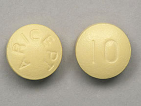 Aricept Tablet — prescription drug image