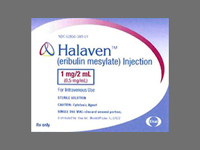 Halaven Vial — prescription drug image