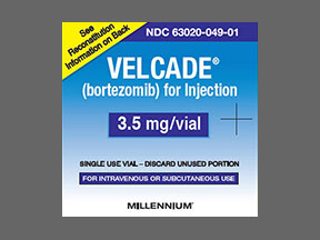 Velcade Solution Reconstituted — prescription drug image