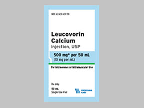 Leucovorin Calcium Vial — prescription drug image