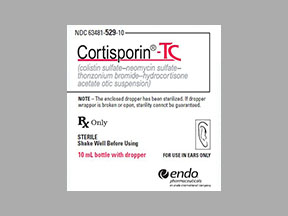 Cortisporin-Tc Bottle — prescription drug image