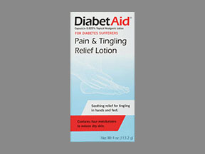 Diabetaid Pain/Tingling Relief Bottle — prescription drug image