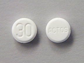 Actos Tablet — prescription drug image