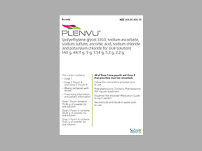 Plenvu Box — prescription drug image
