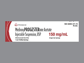 Medroxyprogesterone Acetate Syringe — prescription drug image