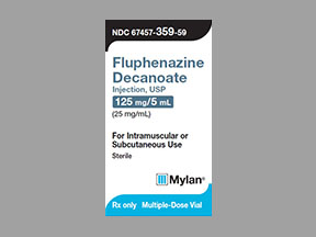 Fluphenazine Decanoate Vial — prescription drug image