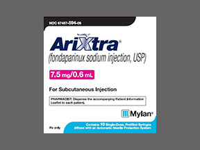 Arixtra Syringe — prescription drug image