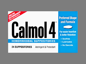 Calmol-4 Suppository — prescription drug image