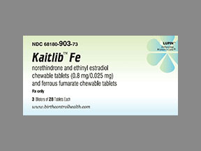 Kaitlib Fe Disp Pack — prescription drug image