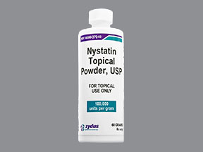 Nystatin Bottle — prescription drug image