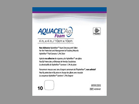 Aquacel-Ag Foam Box — prescription drug image