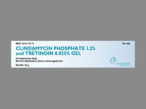 Clindamycin-Tretinoin Tube Of Gel — prescription drug image