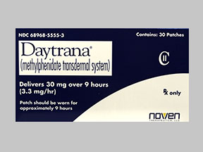Daytrana Box — prescription drug image