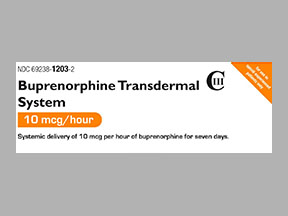 Buprenorphine Carton — prescription drug image