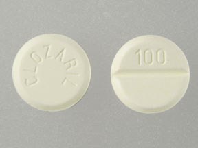 Clozaril Tablet — prescription drug image
