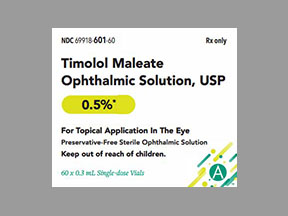Timolol Maleate Pf