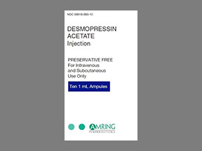 Ddavp Pf Ampule — prescription drug image