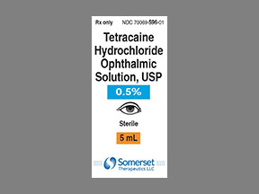 Tetracaine Hcl Bottle — prescription drug image