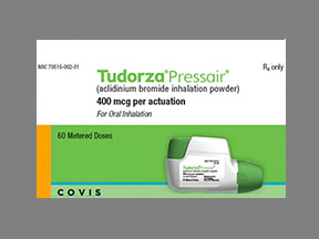 Tudorza Pressair Inhaler — prescription drug image