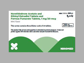 Mibelas 24 Fe Disp Pack — prescription drug image