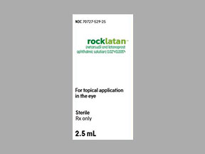 Rocklatan Bottle — prescription drug image
