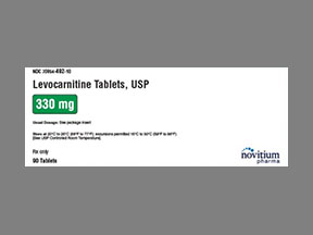 Levocarnitine Tablet — prescription drug image