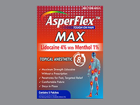 Asperflex Max Box — prescription drug image