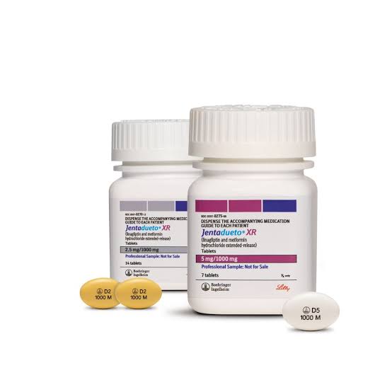 Linagliptin-Metformin Hcl Tablet — prescription drug image